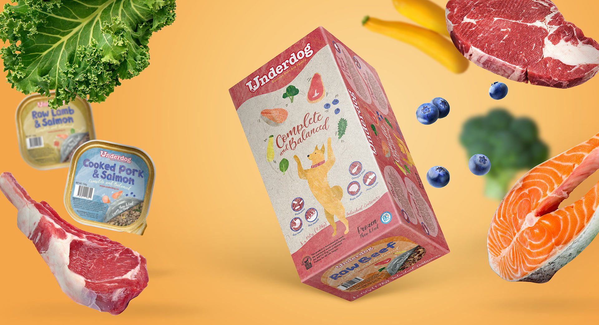 Home Underdog Pet Foods AAFCO Fresh Dog Food Singapore